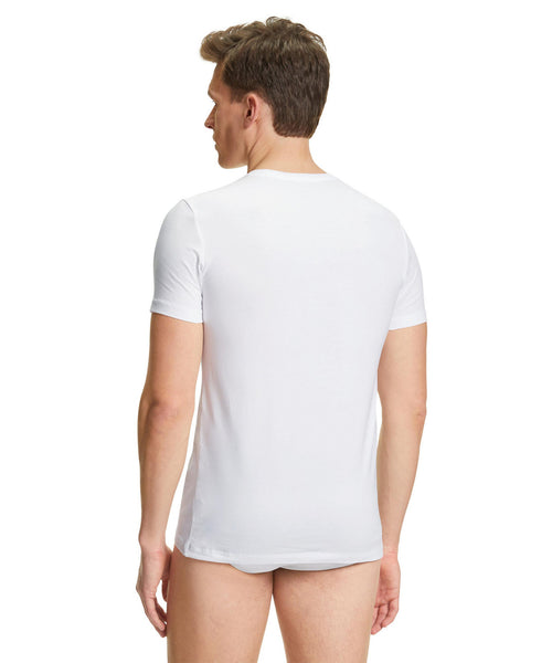 2 - Pack T- Shirt V-Hals Heren Daily Comfort 68107 2000 white
