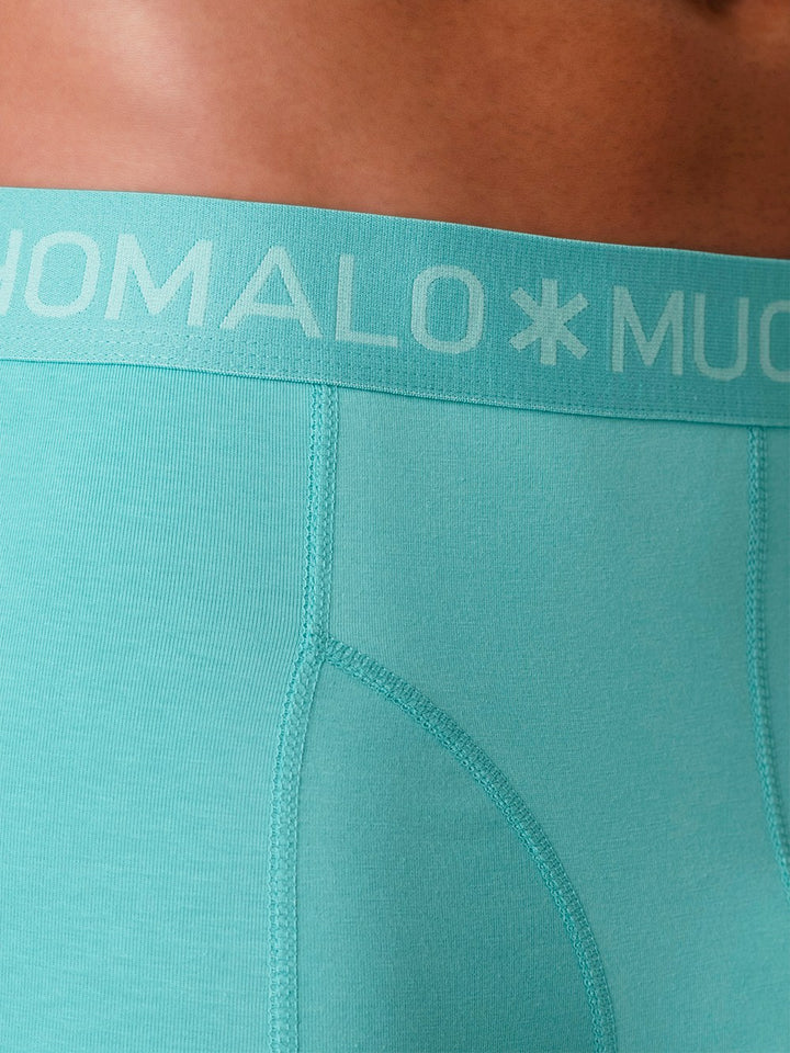 10 - Pack Boxer Shorts U-SOLID1010 1160 Black/Blue/Green