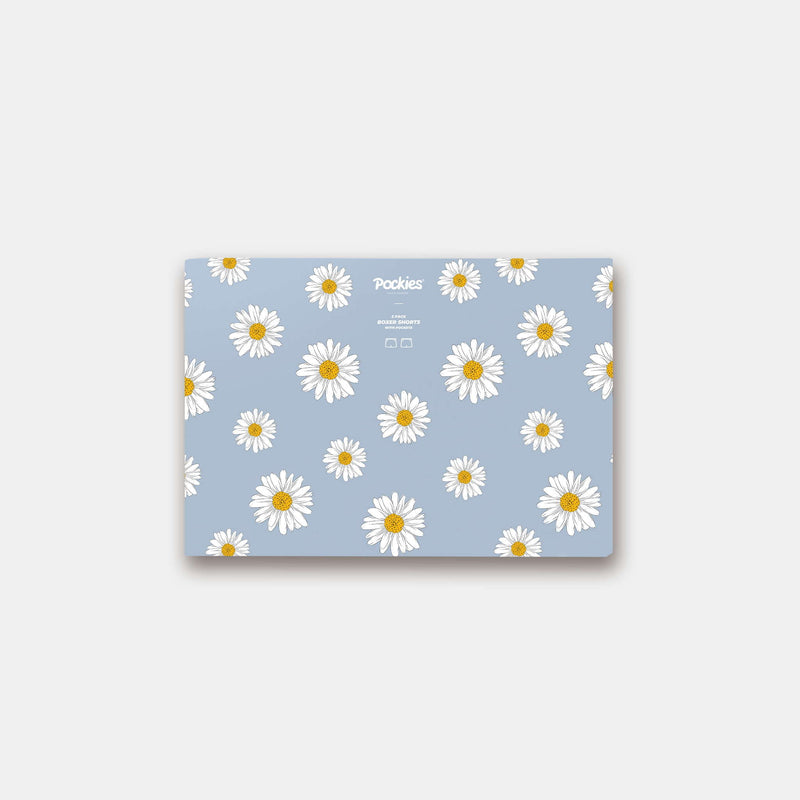 2 - Pack - Flowers Boxers 2GB-FLO 400 Blue