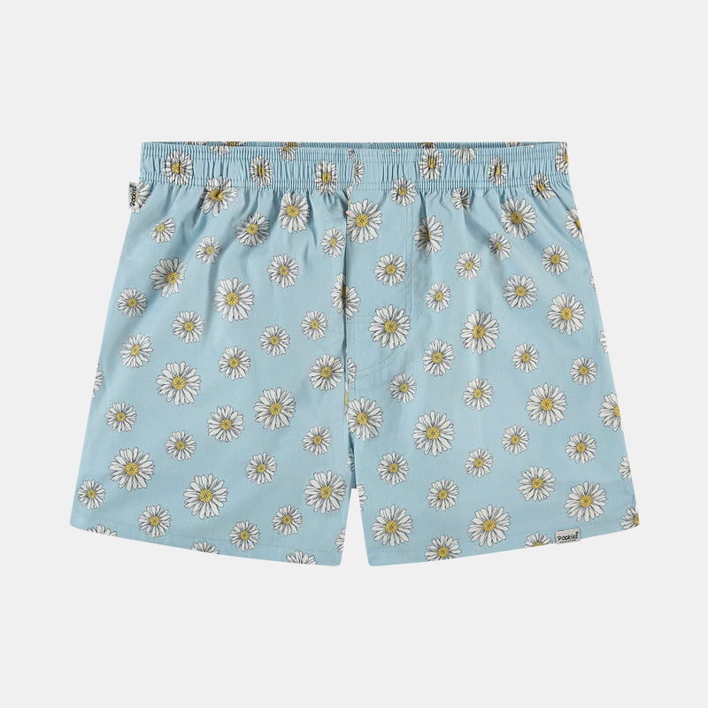 2 - Pack - Flowers Boxers 2GB-FLO 400 Blue