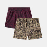 2 - Pack - Leopard Boxers 2GB-LEO 900 Mixed Colors