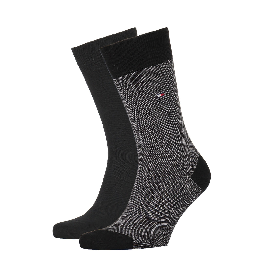 2 - Pack Bird Eye Sock 100002655 005 black