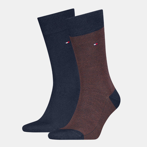 2 - Pack Birdeye Sock Chestnut/Navy