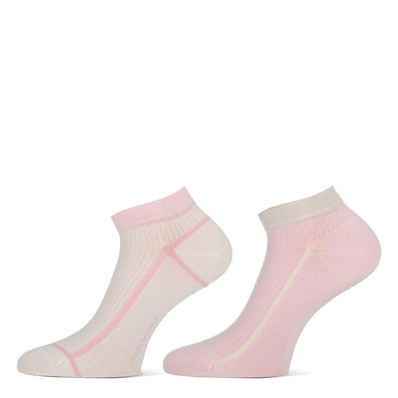 2 - Pack Bobbi Sneaker 82175 1152 Off White Pink