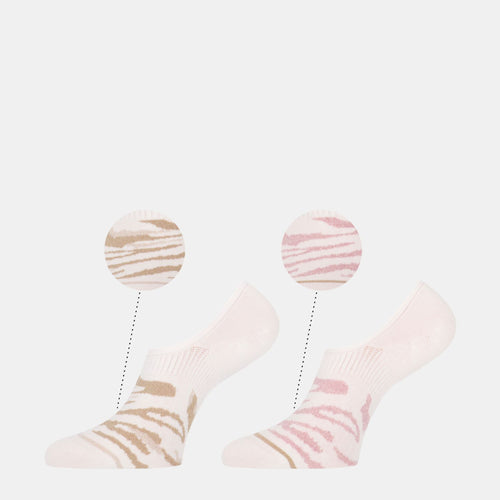 2 - Pack Bridget Footies Off White beige