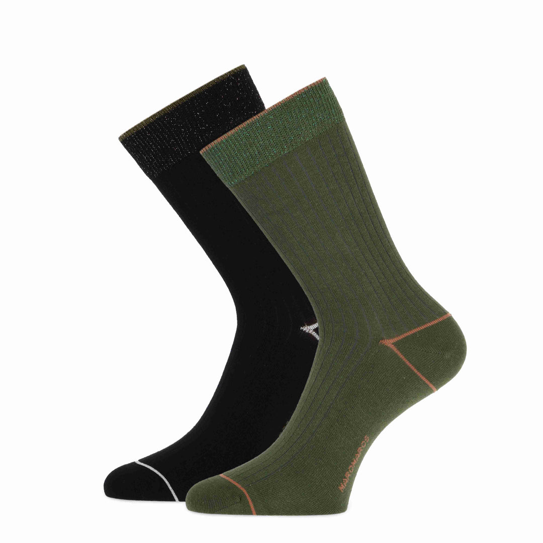 2 - Pack Denise 82128 6929 Black Green
