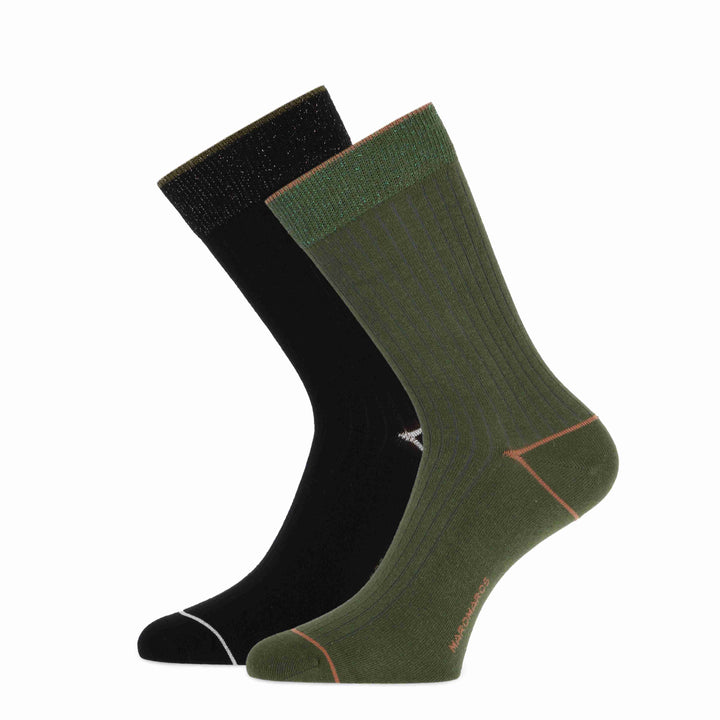 2 - Pack Denise 82128 6929 Black Green