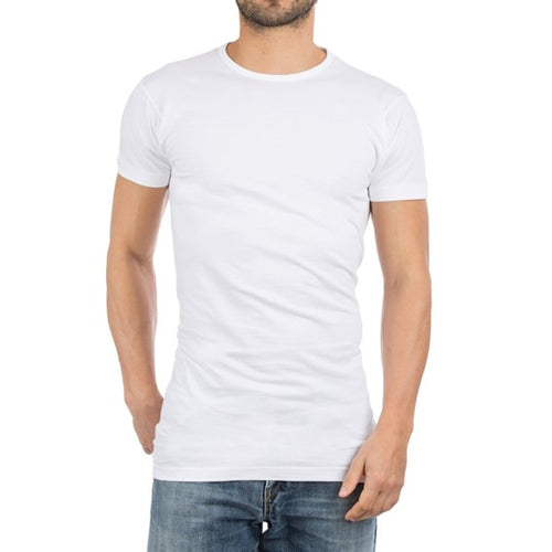 2 - Pack Derby T-shirt Extra Lang  5672 01 white