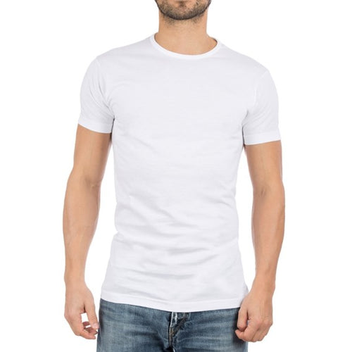2 - Pack Derby T-shirt O-Hals 6672 01 white