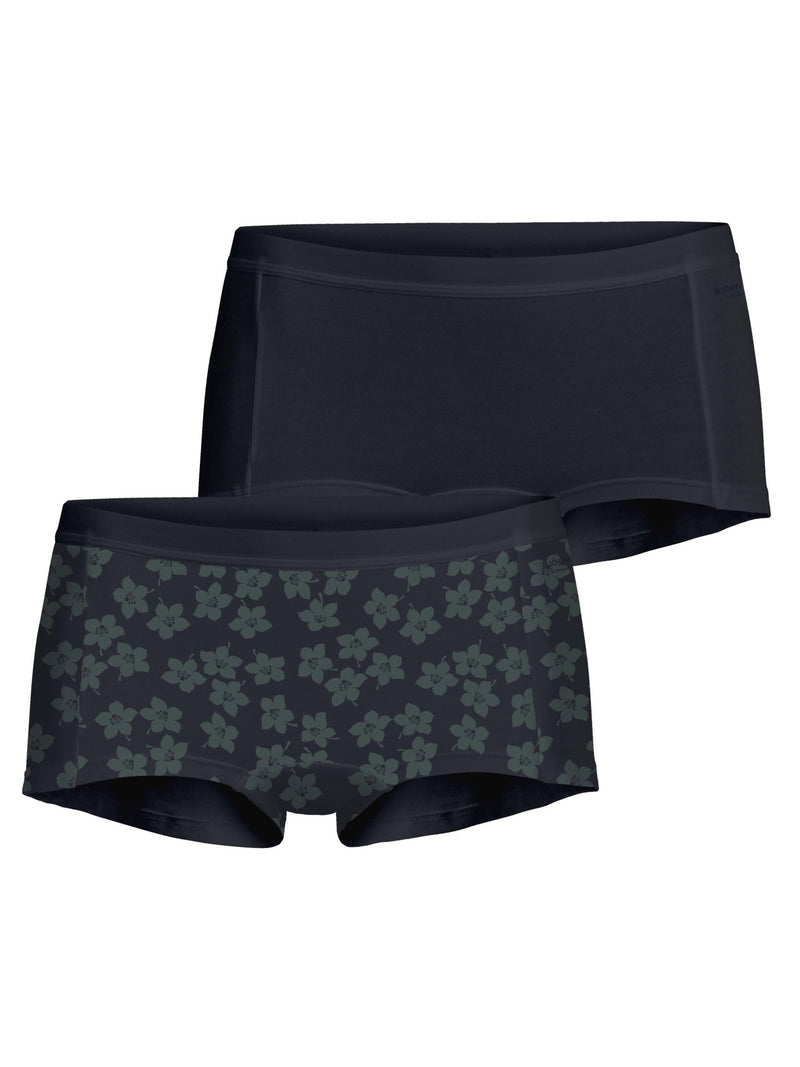 2 - Pack Graphic Floral Mia Minishorts  2111-1236 72731 Night Sky