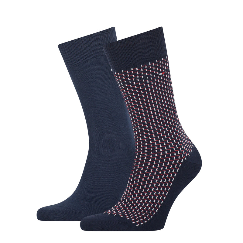 2 - Pack Graphic Sock 701210536 002 navy red