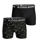 2 - Pack Graphic Star Boxer 1941-1024 90651 Black Beaty