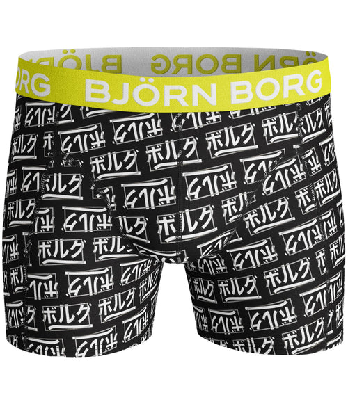 2 - Pack Japan Logo Sammy Shorts Black Beaty
