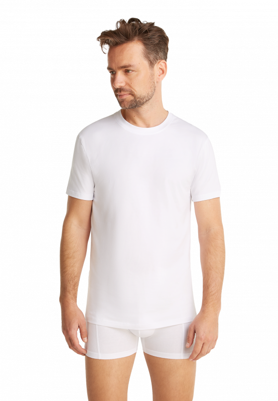 2 - Pack Men Basic T-Shirt High Neck 32327