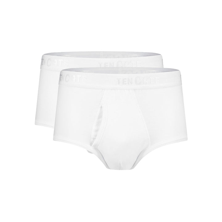 2 - Pack Men Classic Slip 32320 001 white