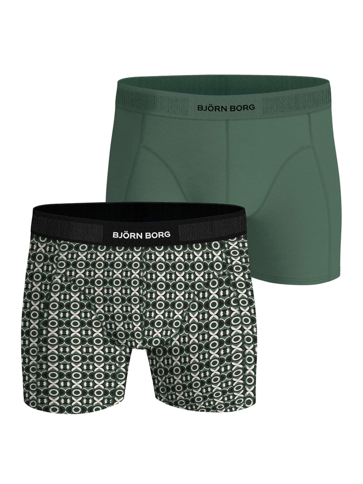 2 - Pack Organic Cotton Stretch Boxer 10004938 MP003 Multi