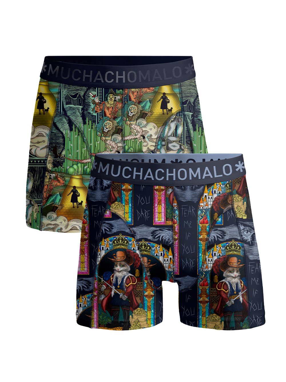 2 - Pack Pussboots Wizardoz Boxers PUSSBOOTSWIZARDOZ1010 04 Print/Print