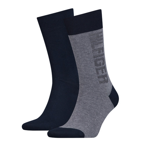 2 - Pack Tommy Sok donkerblauw