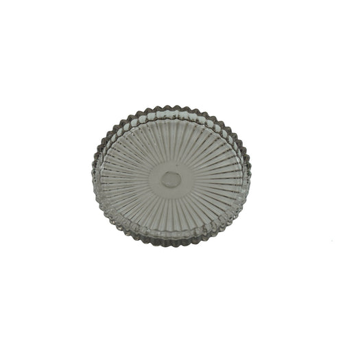 Glazen Onderzetter Smokey 10 cm 202935