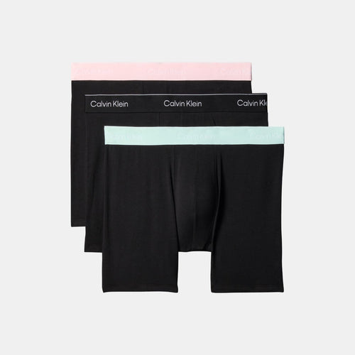 3 - Pack ICON Cotton Strech Boxer Brief zwart