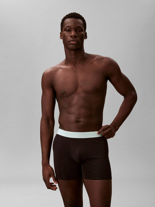 3 - Pack ICON Cotton Strech Boxer Brief zwart