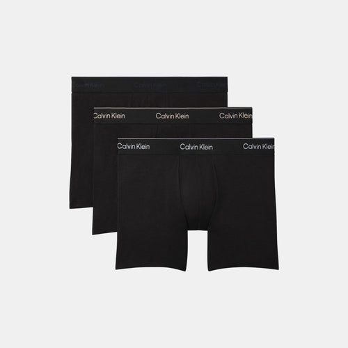 3 - Pack ICON Cotton Strech Boxer Brief zwart