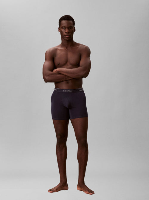 3 - Pack ICON Cotton Strech Boxer Brief groen