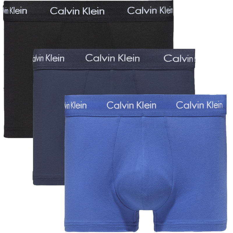 3 - Pack Low Rise Trunk 0000U2664G 4KU Blu/Blue/Black