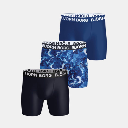 3 - Pack Microfiber Boxers MP003 Multi