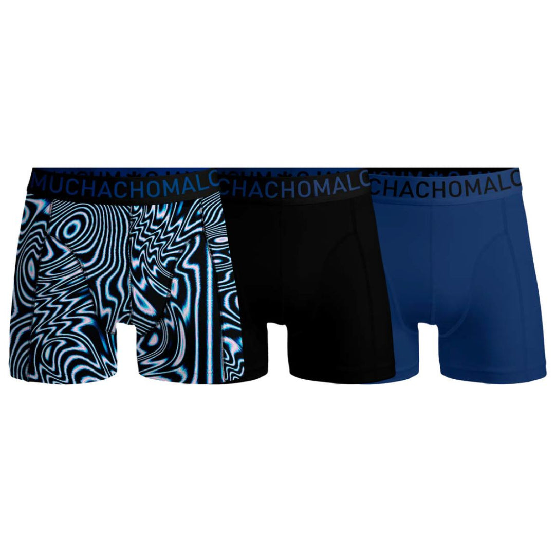 3 - Pack Microfiber Lines Boxer Shorts MICROFIBLINES1010