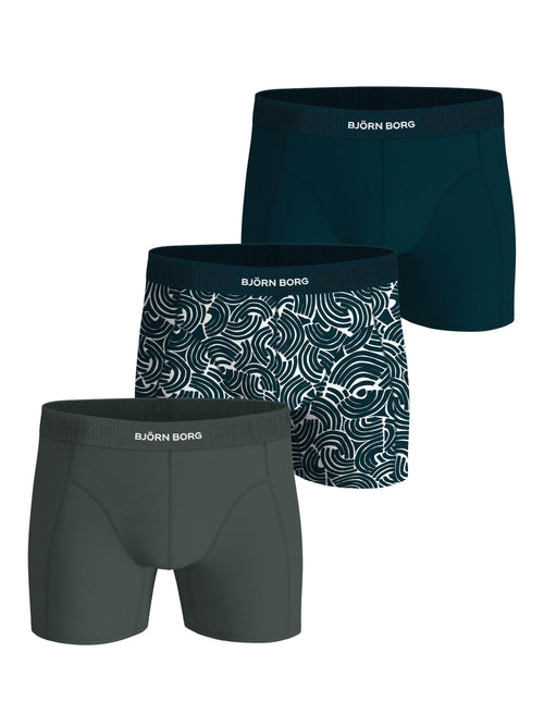 3 - Pack Organic Cotton Stretch Boxer MP003 Multi