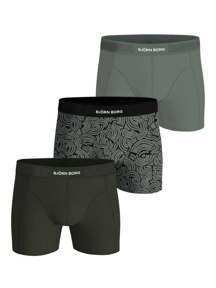 3 - Pack Organic Cotton Stretch Boxer 10004169 MP004 Multi