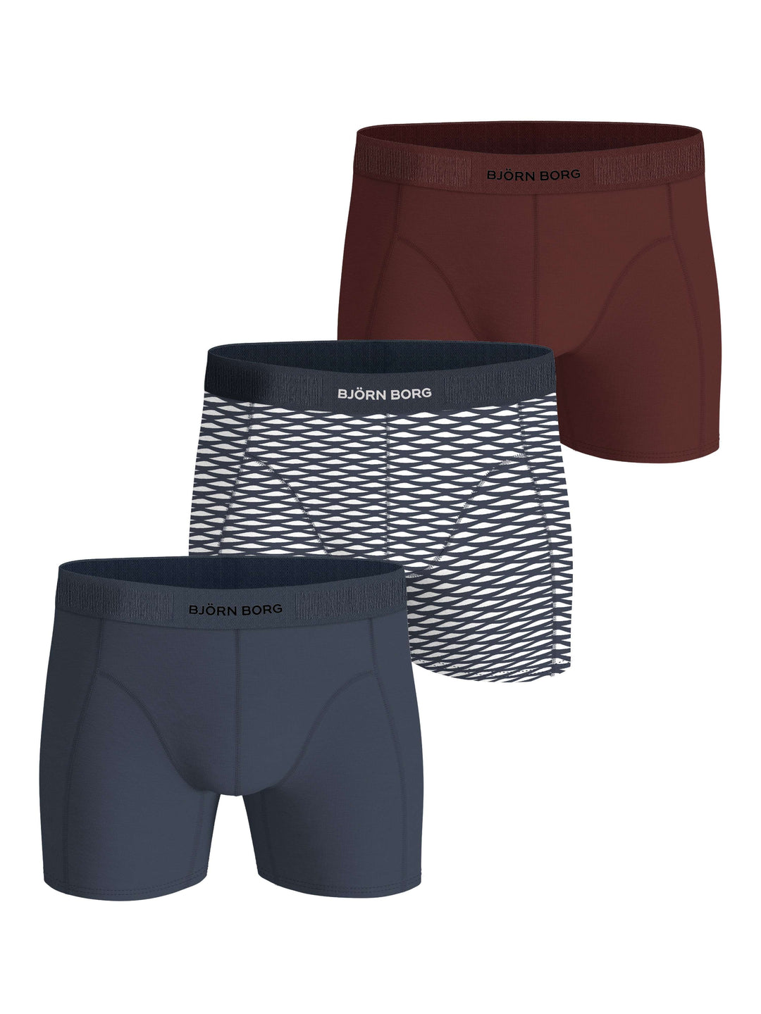 3 - Pack Organic Cotton Stretch Boxer 10004939 MP003 Multi