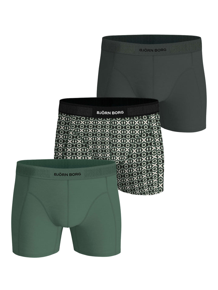 3 - Pack Organic Cotton Stretch Boxer 10004939 MP004 Multi