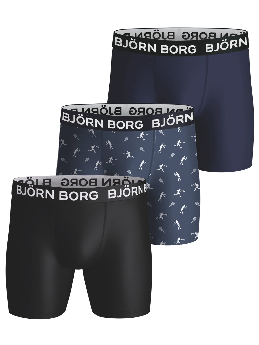 3 - Pack Performance Boxer 10002357 MP004 Multi