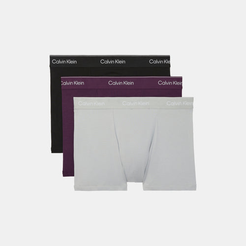 3 - Pack Relaxed Fit Trunk paars