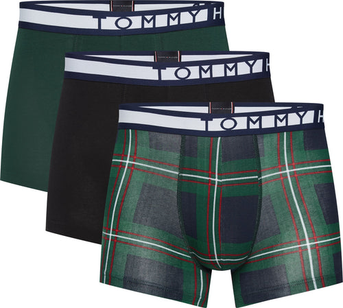 3 - Pack Trunk Print Black/Garden/Navy