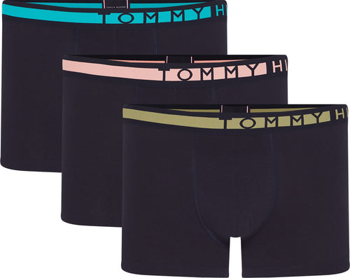 3 - Pack Trunk Aqua/Coral/Olive