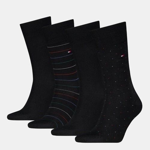 4 - Pack Socks Giftbox zwart