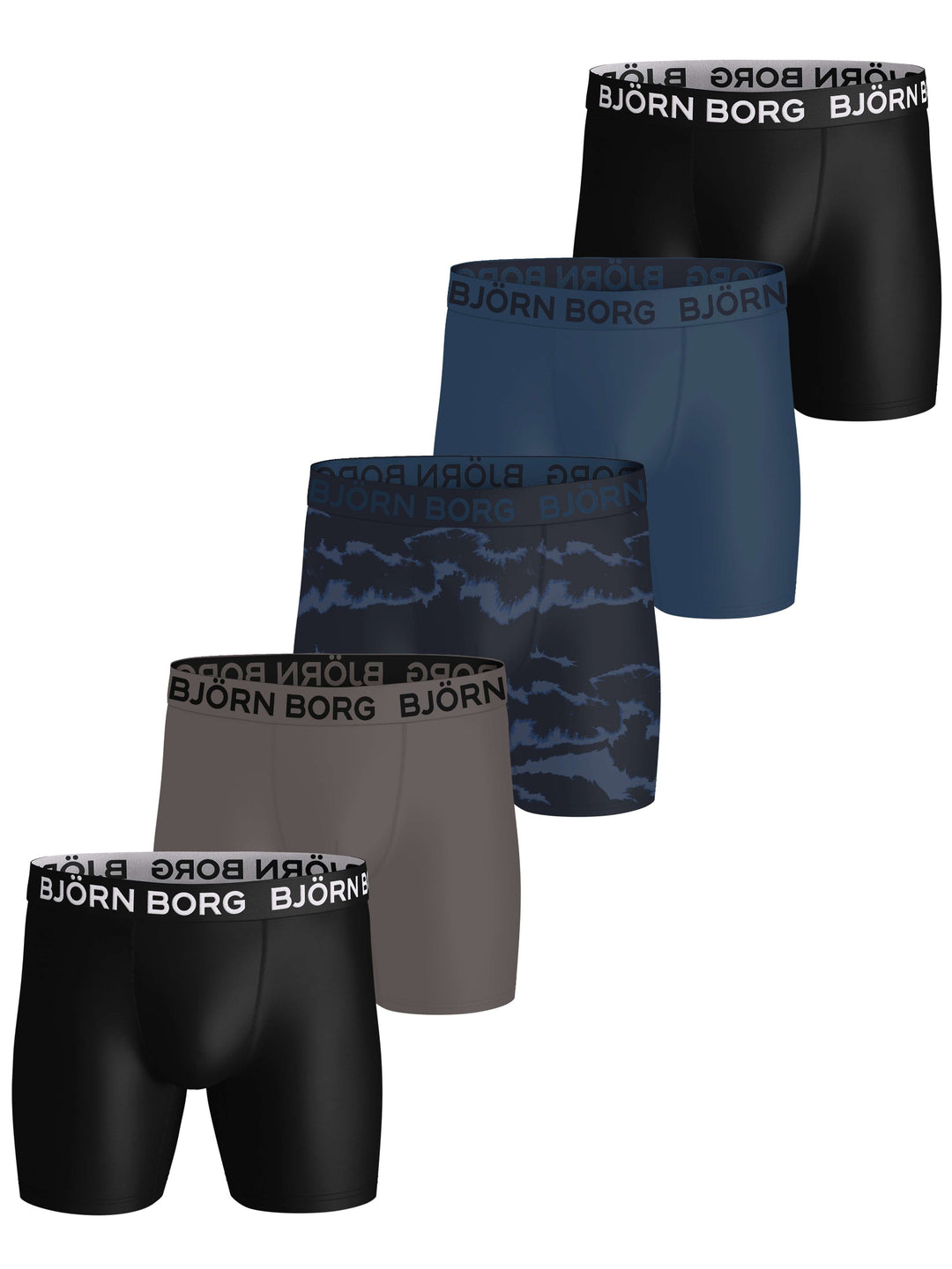 5 - Pack Perofomance Boxer 10004951 MP001 Multi