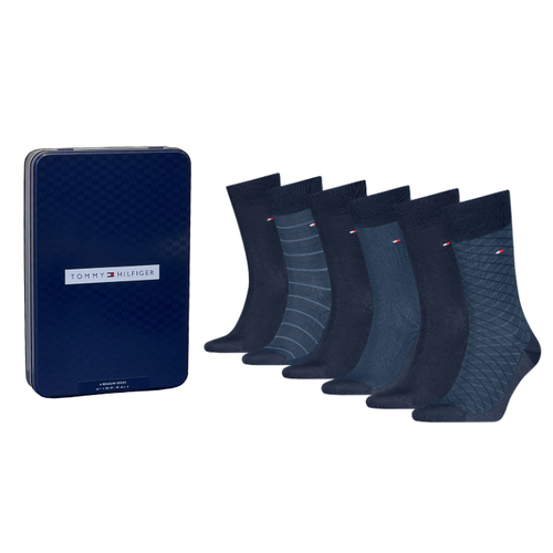 6 - Pack Sokken Giftbox 701235373 001 navy