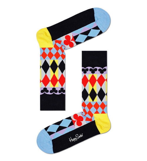 Abstract Cards Sock ABC01