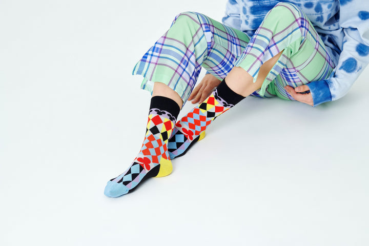 Abstract Cards Sock ABC01 9300 9300