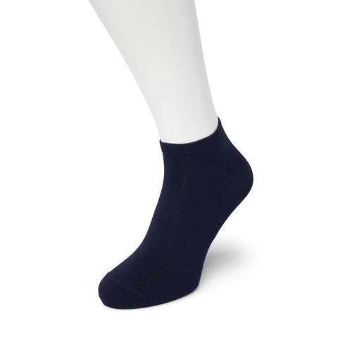 Bamboo Short Sock Men Navy donkerblauw