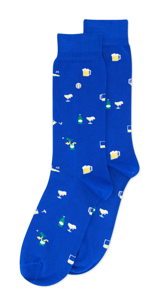 Beer Sock AG-SK-BEE-01 134 Blue