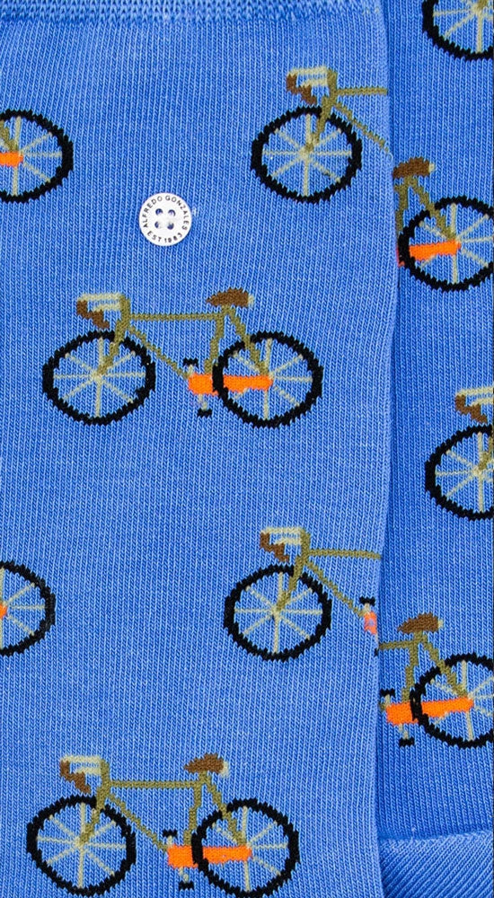Bicycles Sock AG-SK-BIC-01 113 Light Blue
