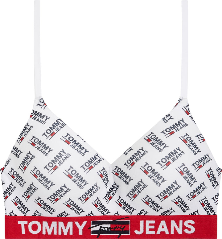 Bralette Lift Print UW0UW02729 0NR Tommy Jeans Logo