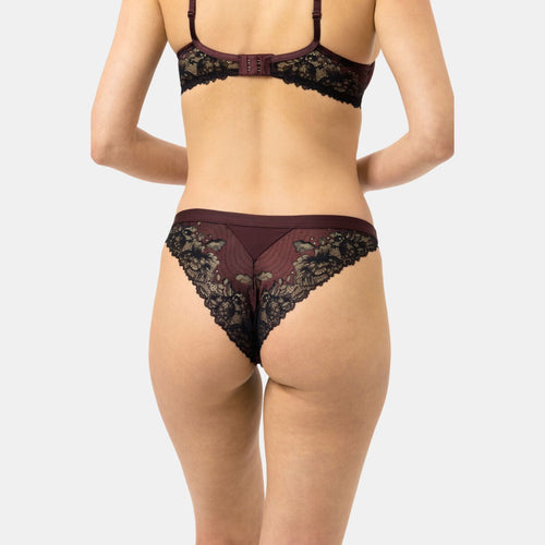 Brasil Slip hot maroon