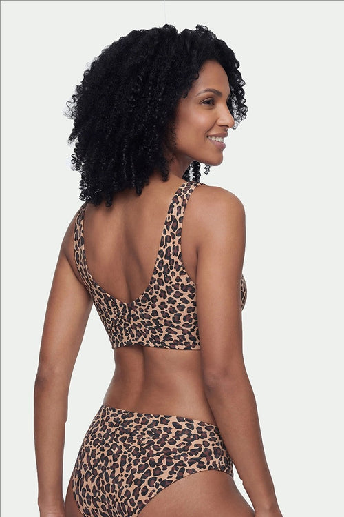 Bustier cream tan