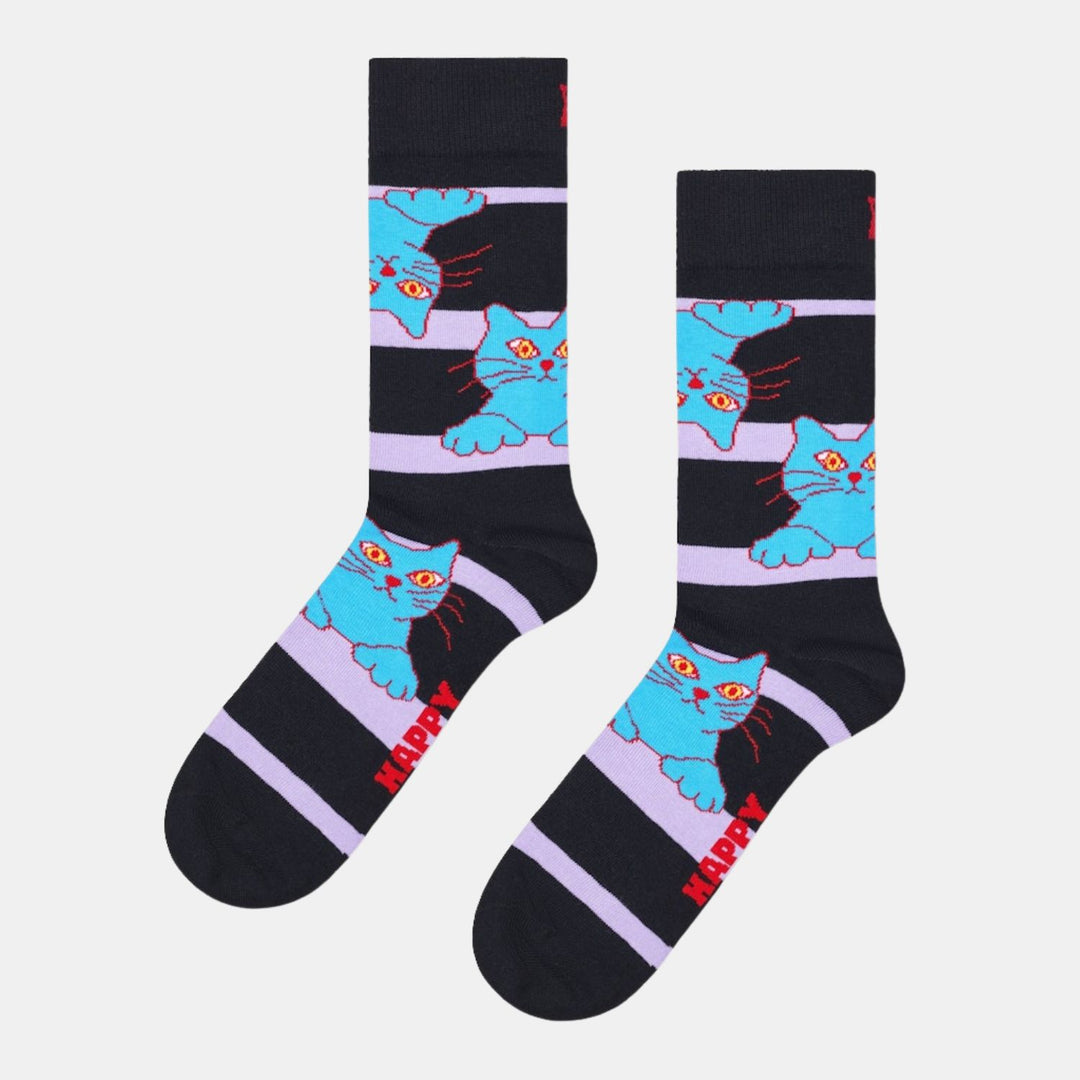 CatOnStripeSockP004475_9000Black_1